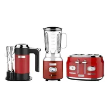 Kit Liquidificador + Batedeira + Torradeira Westinghouse Retro 220V