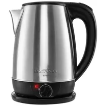 Chaleira Elétrica Britania BCH07I Inox 1.8L/1500W/220V - Prata/Preto