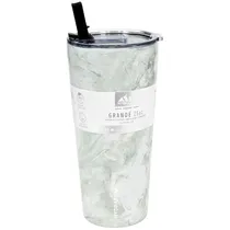 Copo Térmico Hydrapeak HP-GRANDE-25-Whitemrb 739ML - Branco Marmore