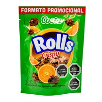 Costa Rolls Chocolate 80G Crispy Naranja