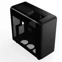 Gabinete Hyte X50 Pitch Black Air, CS-HYTE-X50A-BB, Mid Tower, ATX, Sem Fans, Preto