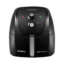 Freidora Air Fryer Mondial Mega Family AFN-80-FB 8L 1900W 220V Negro