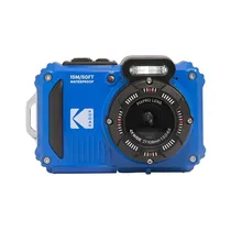 Câmera Digital Kodak Pixpro WPZ2 - 16MP - 4X Zoom - com 2X Baterias + Cartão de Memória 16GB - Azul
