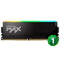 Memória Ram Macrovip Max XMP DDR4 16GB 3200MHZ RGB - MVX32N16/16R