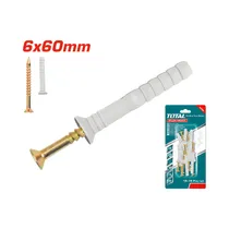 Kit de Tornillo PZ Con Tarugo Total WJNAK3507012 15 Piezas