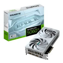 Placa de Vídeo RTX5060TI 8GB Gigabyte Eagle Oc Ice White GV-N506TEAGLEOC ICE-8GD