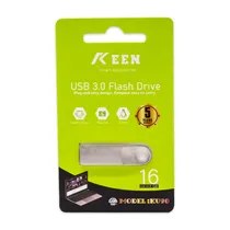 Pendrive de 16GB Keen KU90 Flash Drive USB 3.0 - Prata
