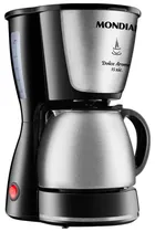 Cafeteira Elétrica Mondial C-34 JI-15X Bella Arome Inox - 550W - Até 15 Xícaras - 220V 50/60HZ - Preto