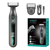 Barbeador VGR V-360 LCD Green