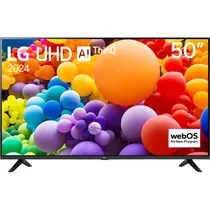 Televisão Smart LED LG 50UT7300 50" 4K Uhd Ai Thinq Webos 24 Wifi - Preto