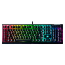 Teclado Gamer Razer Blackwidow V4 X RZ03-04702800-R311 RGB Switch Yellow - Preto