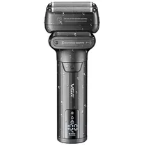 Barbeador Eletrico VGR Voyager V-368 / 9000RPM / 1400MAH / Recarregavel / com Acessórios - Preto