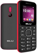 Celular Blu Z4 Music Z250 Dual Sim 1.8" Preto/Vermelho (Caixa Feia)