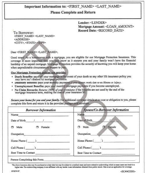 is mortgage life insurance a good idea