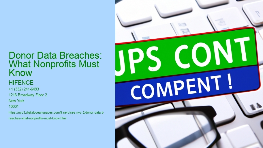 Donor Data Breaches: What Nonprofits Must Know