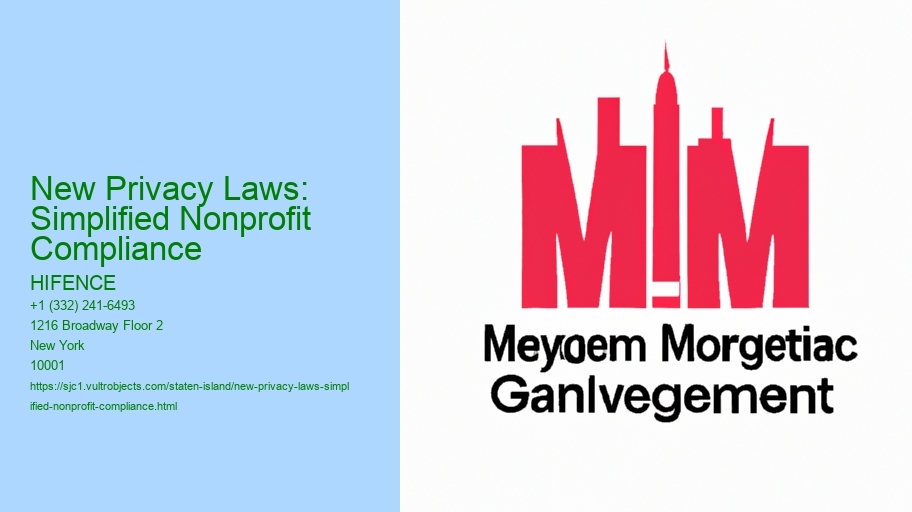 New Privacy Laws: Simplified Nonprofit Compliance