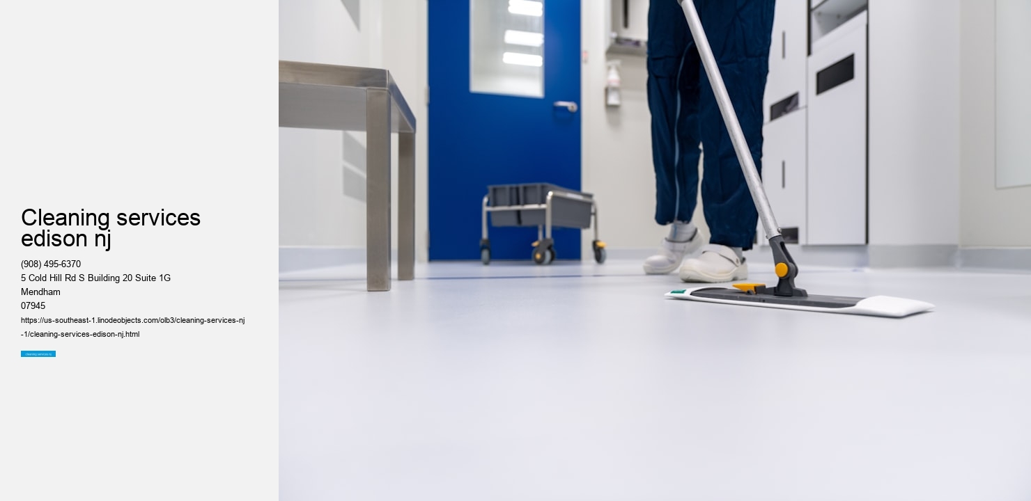 cleaning services edison nj