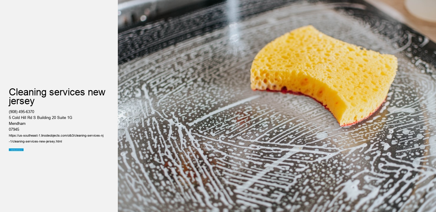 cleaning services new jersey