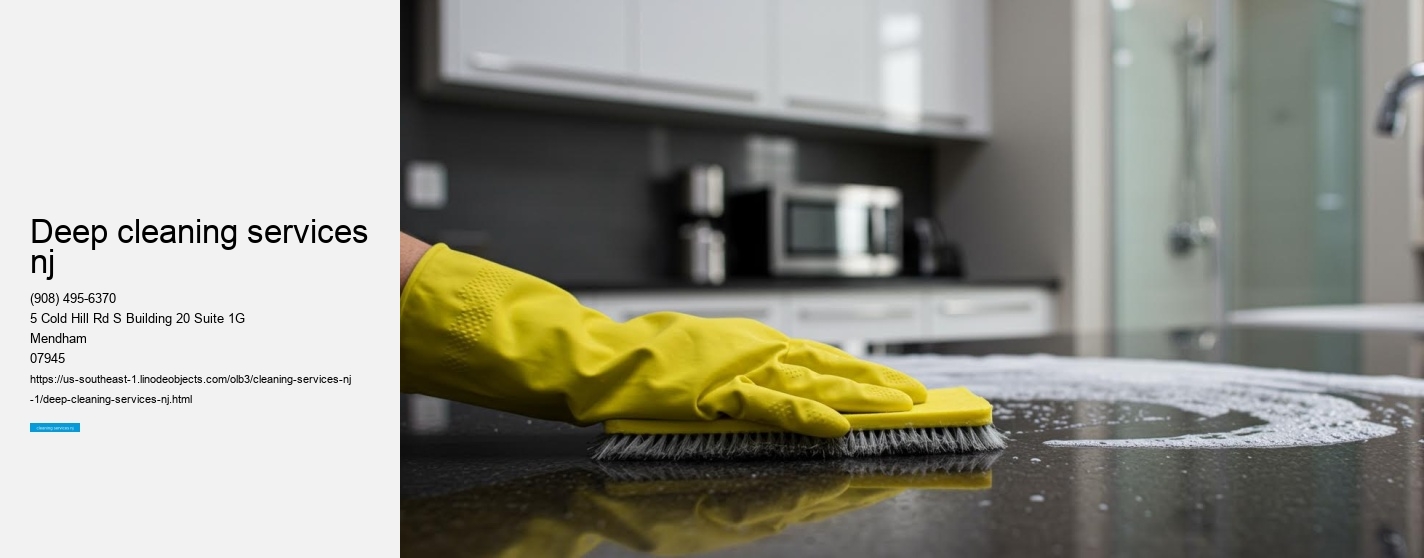 deep cleaning services nj