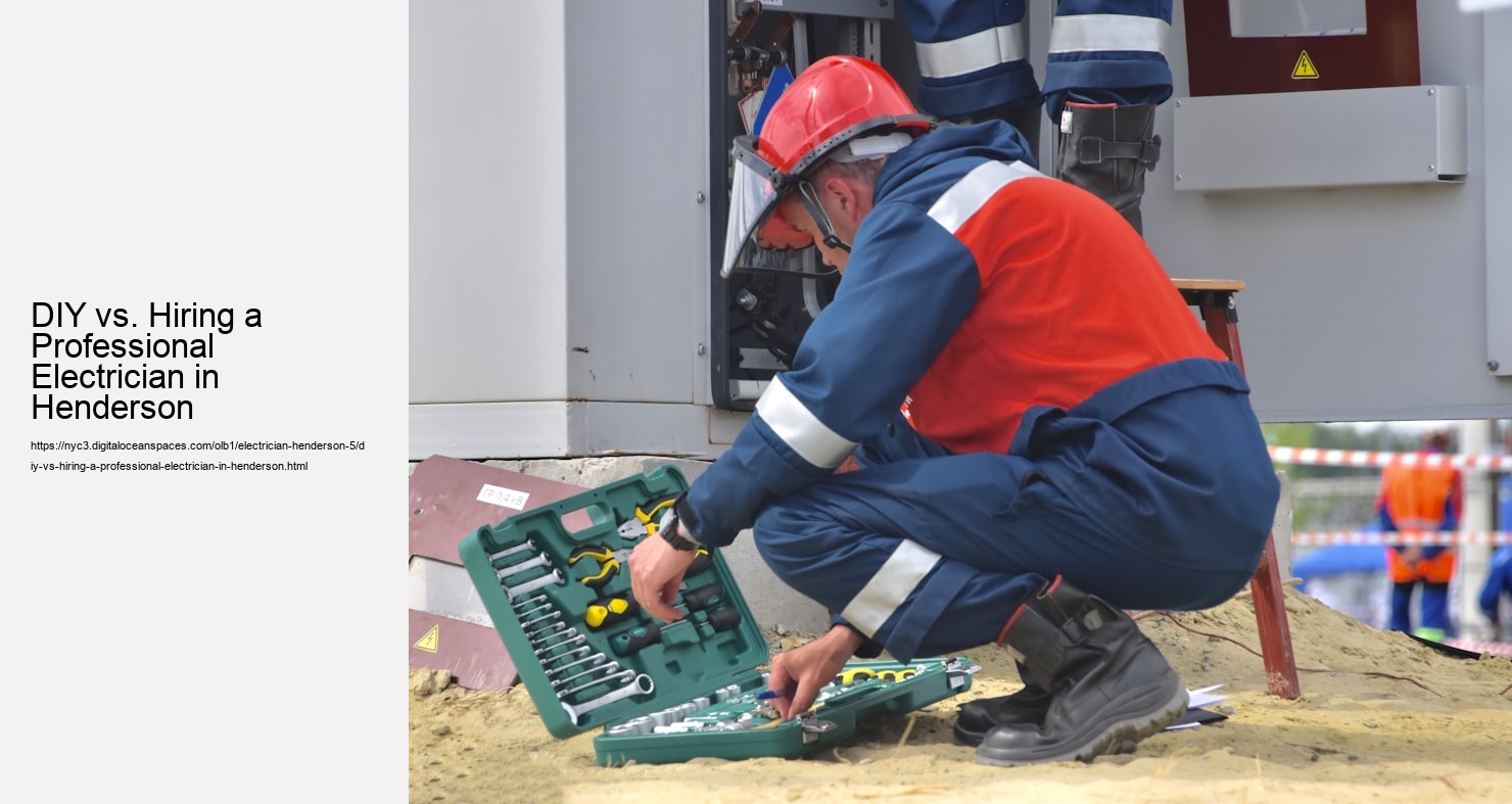 DIY vs. Hiring a Professional Electrician in Henderson