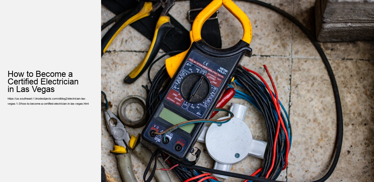 How to Become a Certified Electrician in Las Vegas