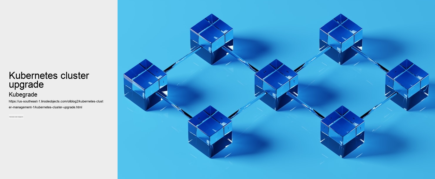 kubernetes cluster upgrade