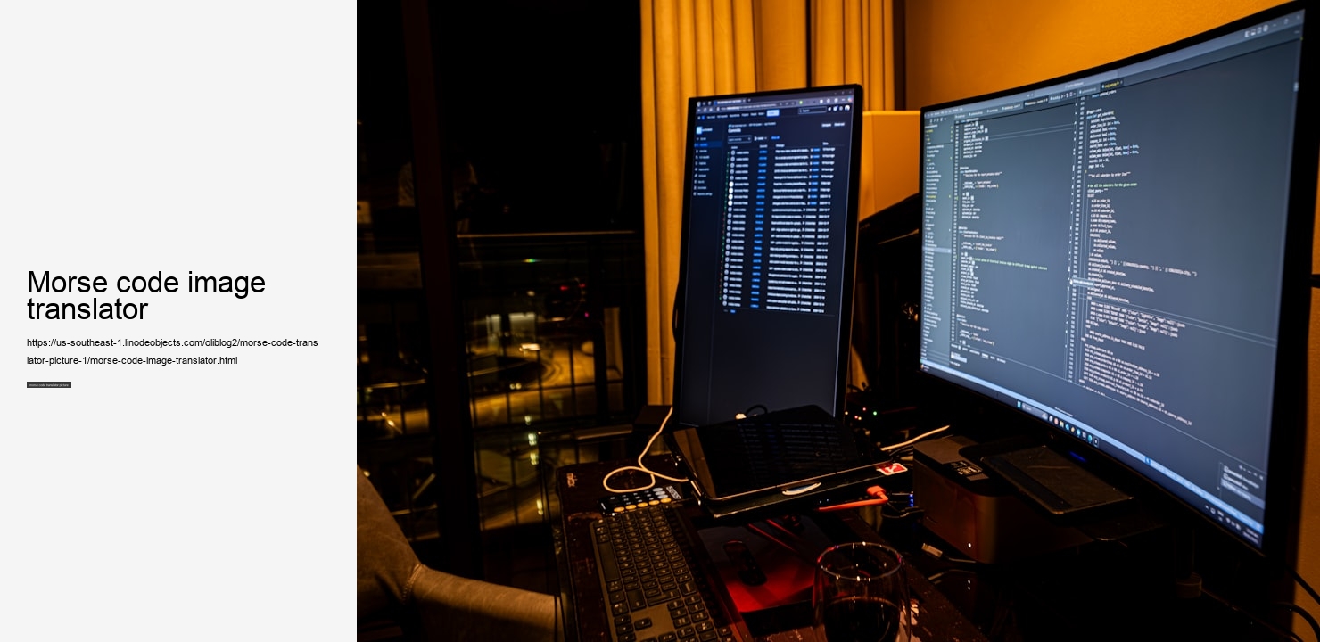 morse code image translator
