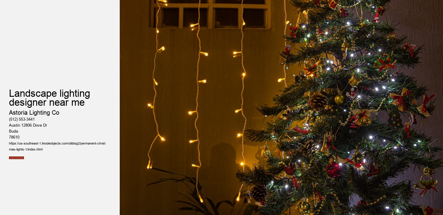 landscape lighting designer near me