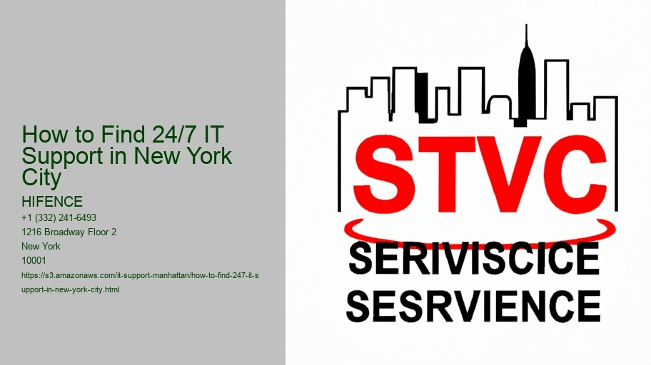 How to Find 24/7 IT Support in New York City