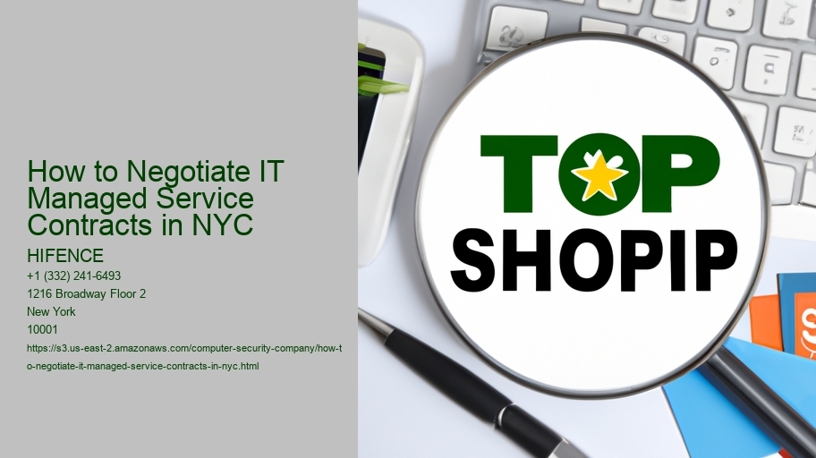 How to Negotiate IT Managed Service Contracts in NYC