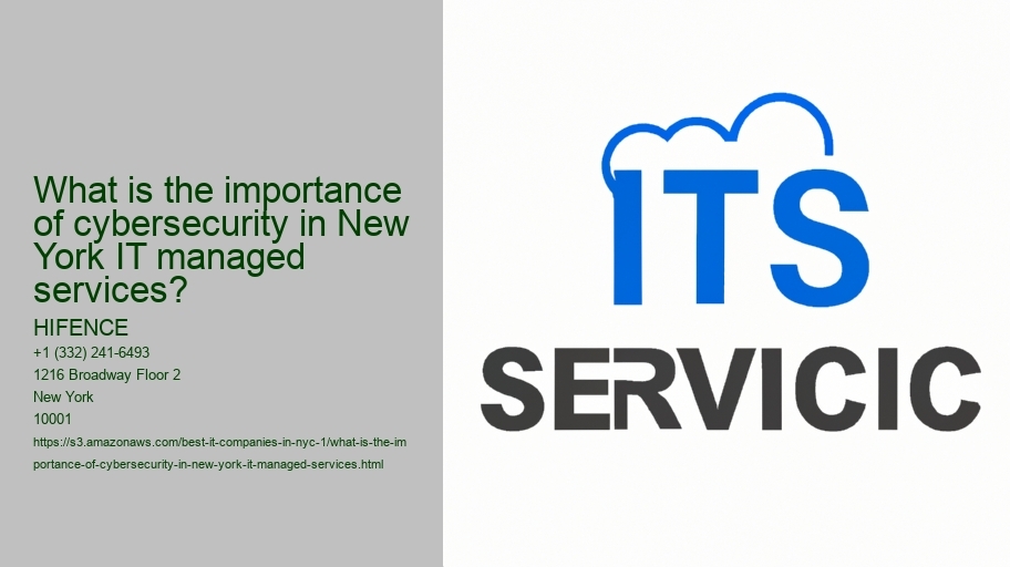 What is the importance of cybersecurity in New York IT managed services?