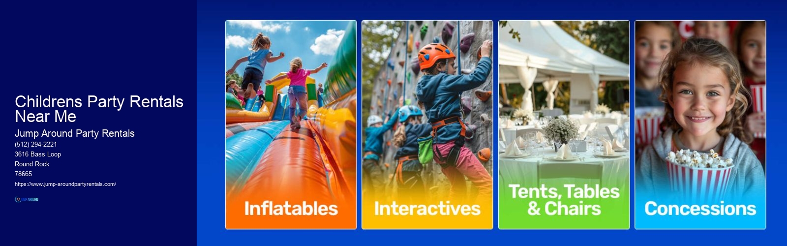 Childrens Party Rentals Near Me