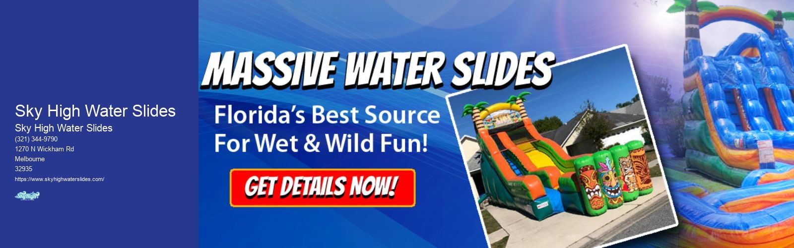 Sky High Water Slides