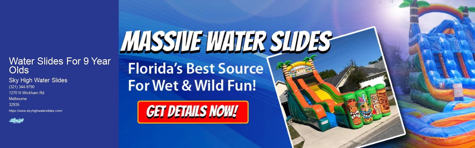 Water Slides For 9 Year Olds