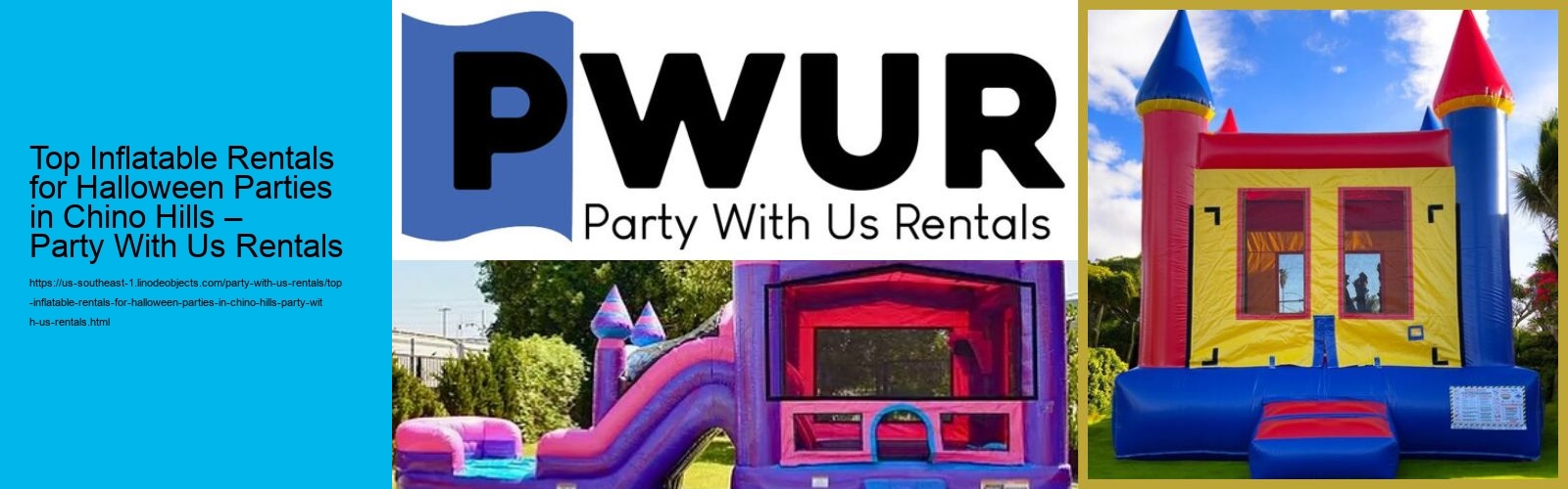 Top Inflatable Rentals for Halloween Parties in Chino Hills – Party With Us Rentals