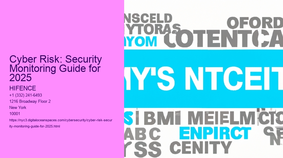 Cyber Risk: Security Monitoring Guide for 2025