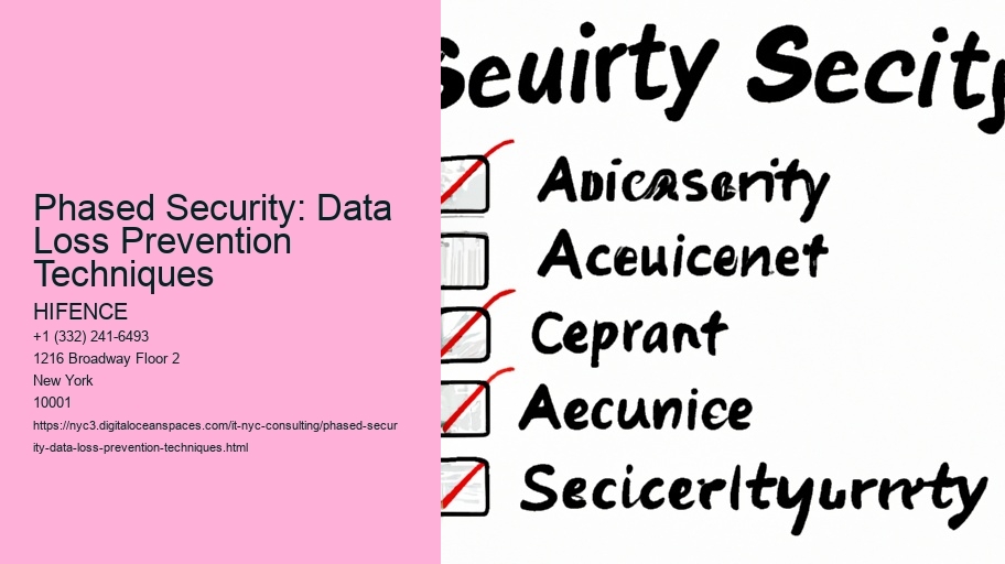 Phased Security: Data Loss Prevention Techniques