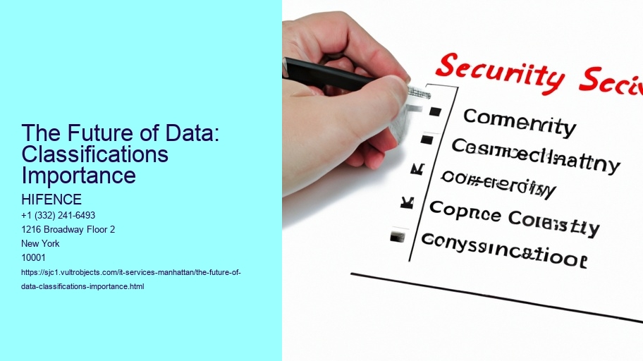 The Future of Data: Classifications Importance