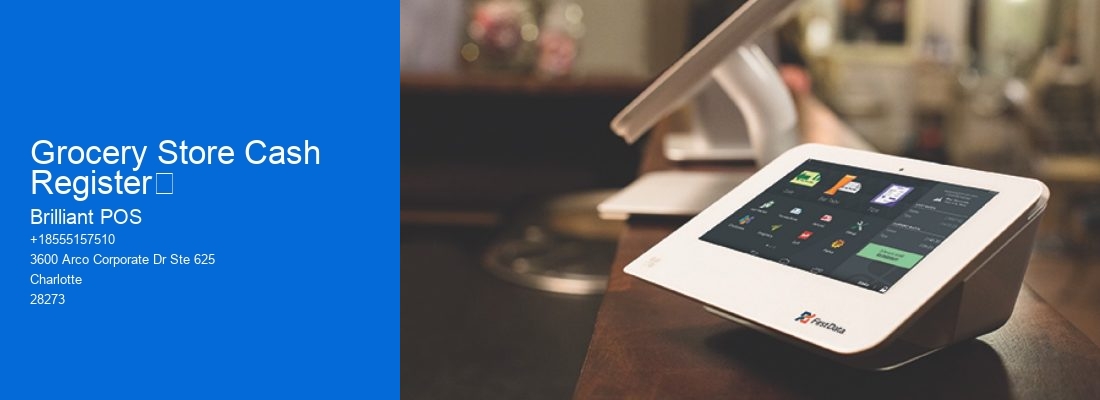 Grocery Store Cash Register	