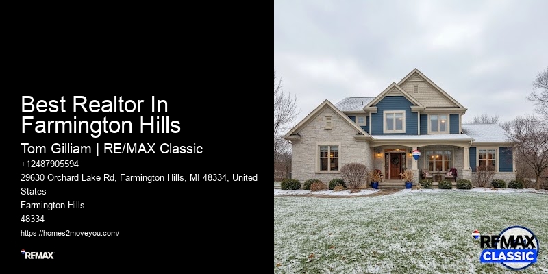 Best Realtor In Farmington Hills