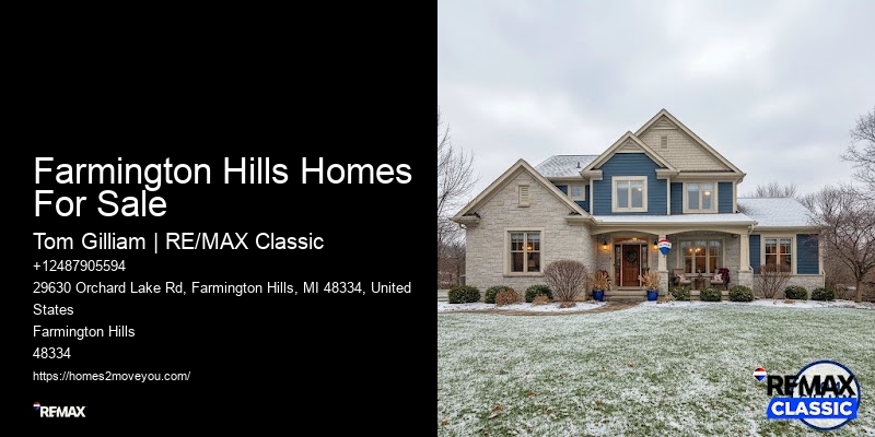 Farmington Hills Homes For Sale