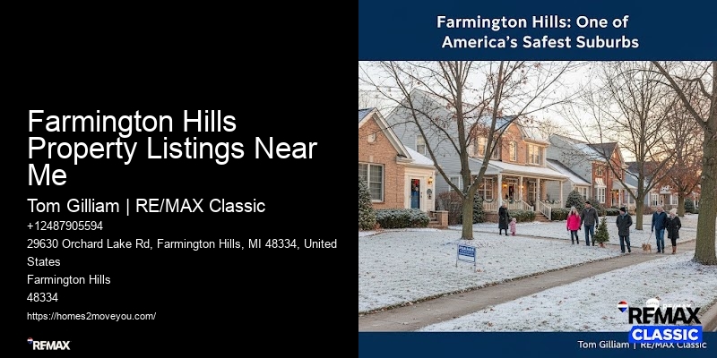 Farmington Hills Property Listings Near Me