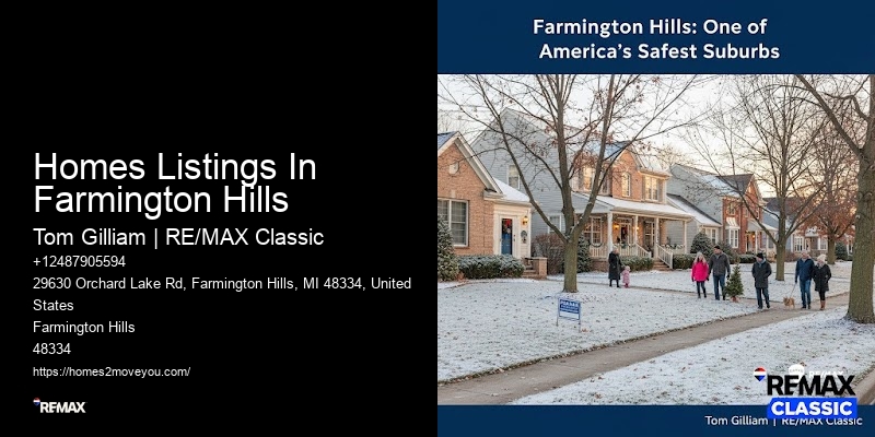 Homes Listings In Farmington Hills