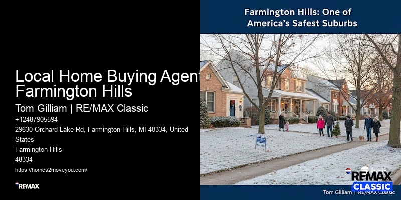 Local Home Buying Agent Farmington Hills