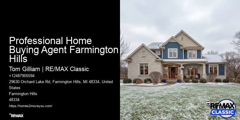 Professional Home Buying Agent Farmington Hills