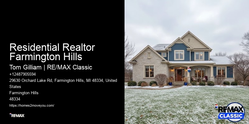 Residential Realtor Farmington Hills