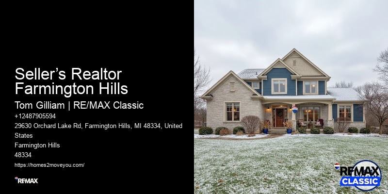 Seller’s Realtor Farmington Hills
