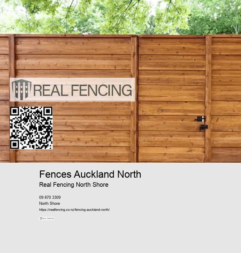 Garden Fencing Installation North Shore