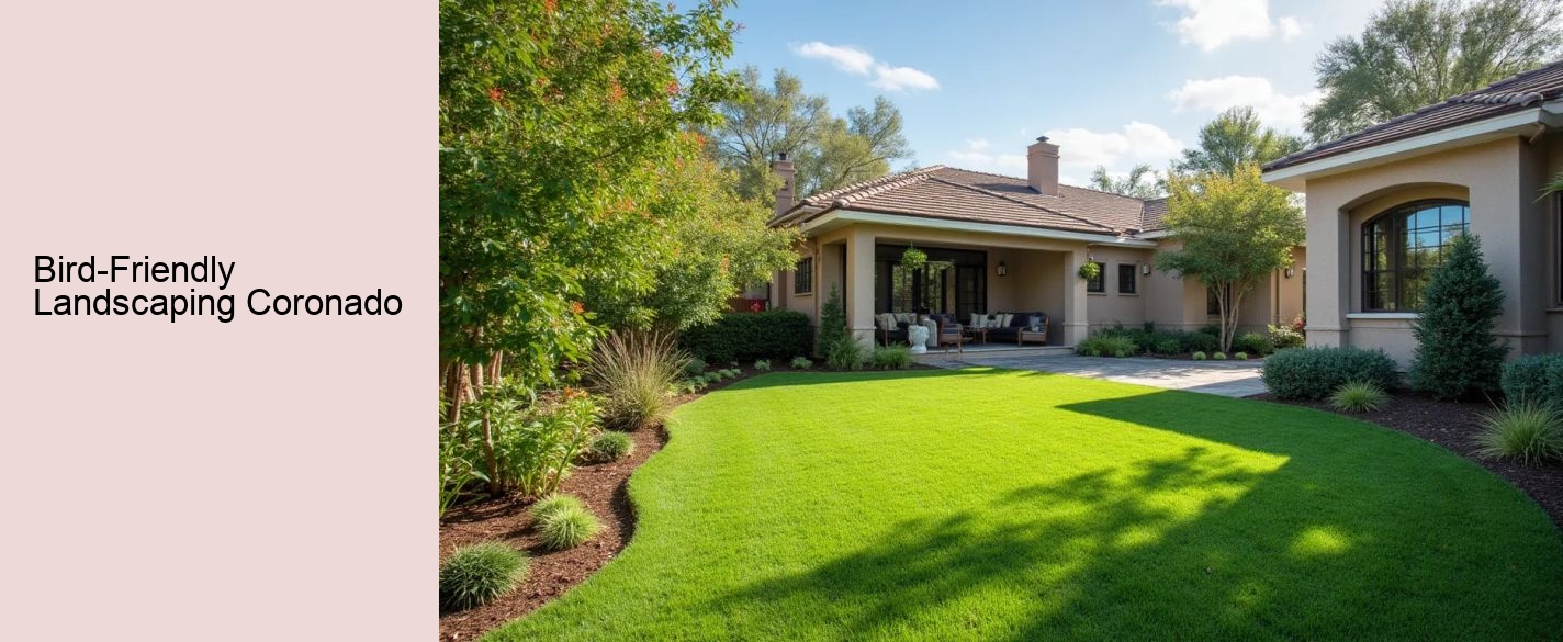 Bird-Friendly Landscaping Coronado