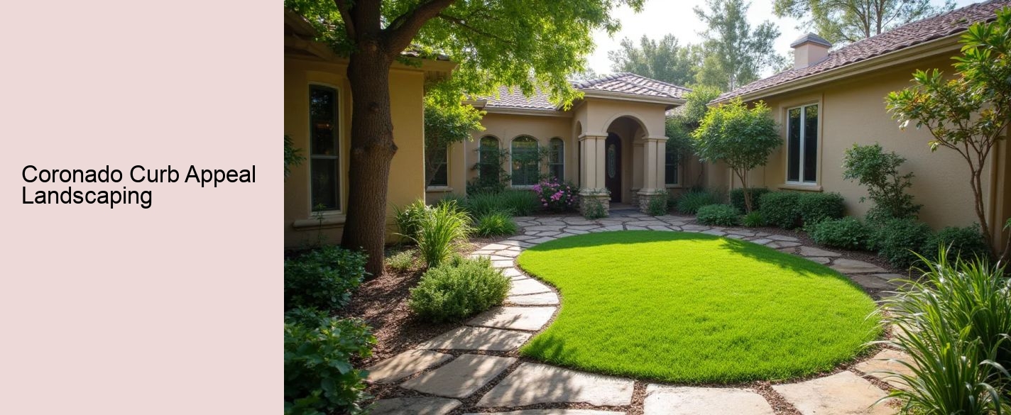 Coronado Curb Appeal Landscaping